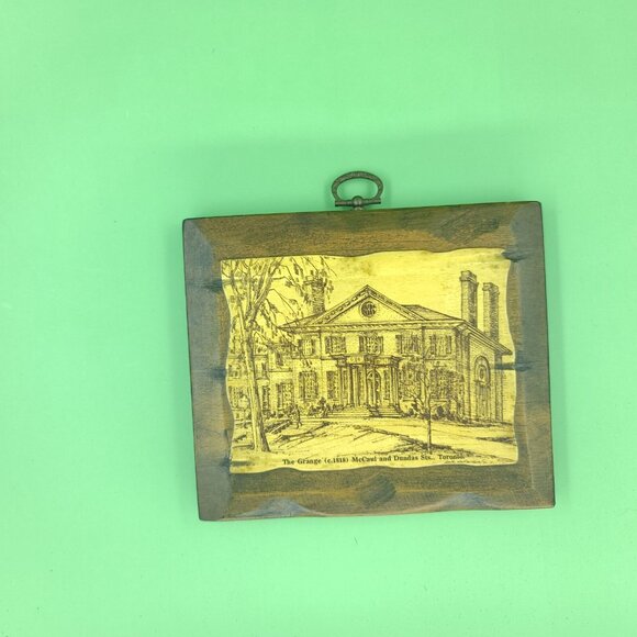 Rare Vintage Toronto Architectural Drawing Art Wall Decor Set of 2 4x6 Signed - Picture 15 of 15